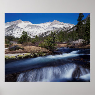 Póster California, Sierra Nevada Mountains 4