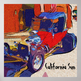 Poster California Sun