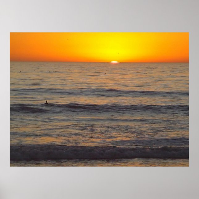 Poster California Sunset Ken Gage Fotografia (Frente)