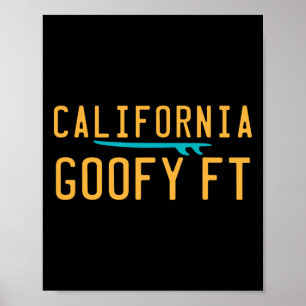 Poster Califórnia Surf Retro Costa Oeste Socal Norcal S