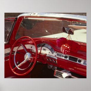 Póster Califórnia: Vale de Santa Ynez, Solvang, 1957