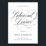 Poster Caligrafia moderna Janto de ensaio de chic bem-vin<br><div class="desc">Um eterno e elegante conselho de boas-vindas de espuma com um refinado roteiro de caligrafia em um passado clássico,  perfeito para uma celebração formal e sofisticada de casamento. Para personalização ou outros produtos com este design,  por favor,  sinta-se à vontade para entrar em contato comigo.</div>