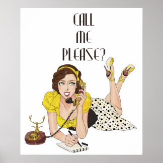 Poster Call Me Please?
