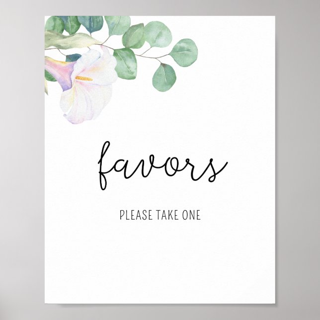 Poster Calla - Favores, por favor, leve um pôster (Frente)