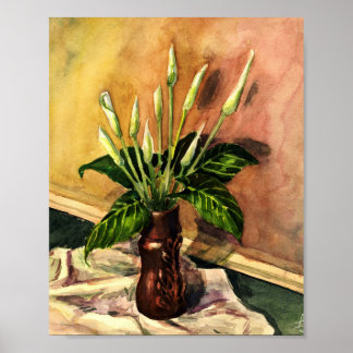 Poster Calla lilies