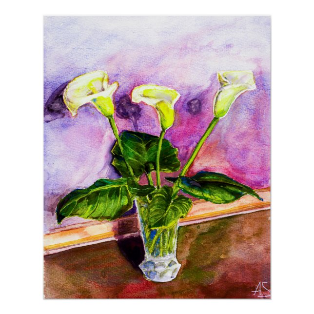 Póster Calla Lily (Frente)