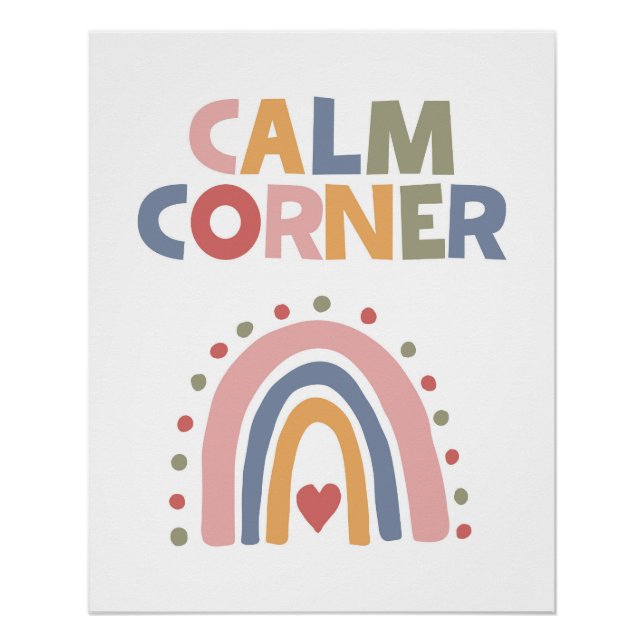 Póster Calm Corner (Frente)