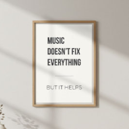 Poster Calm Motivational Music Therapy