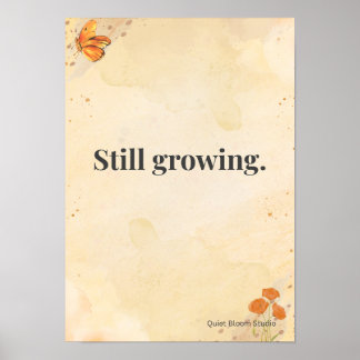 Poster Calm Student Wall Art