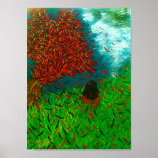 Poster "Calma durante a tempestade"