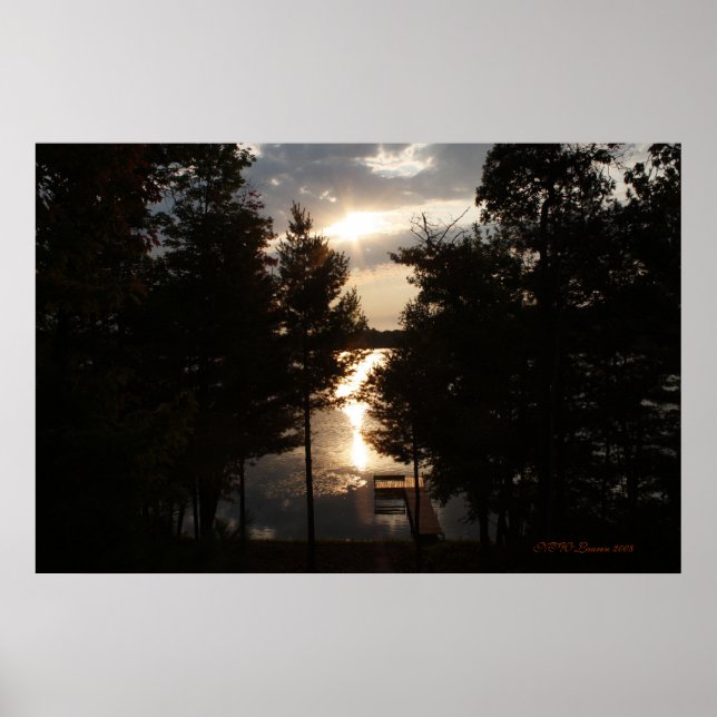 Póster Calma Minha Alma (Frente)