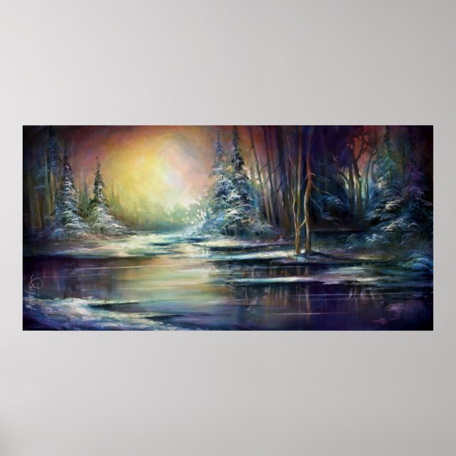 Póster Calma quente c546b (Frente)