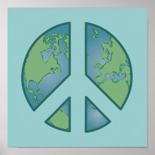 Poster calmo da terra