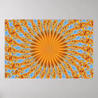 Póster Calor de verão na Índia