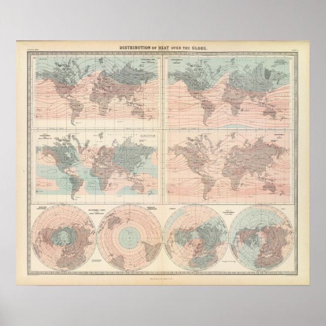 Póster Calor sobre o globo (Frente)
