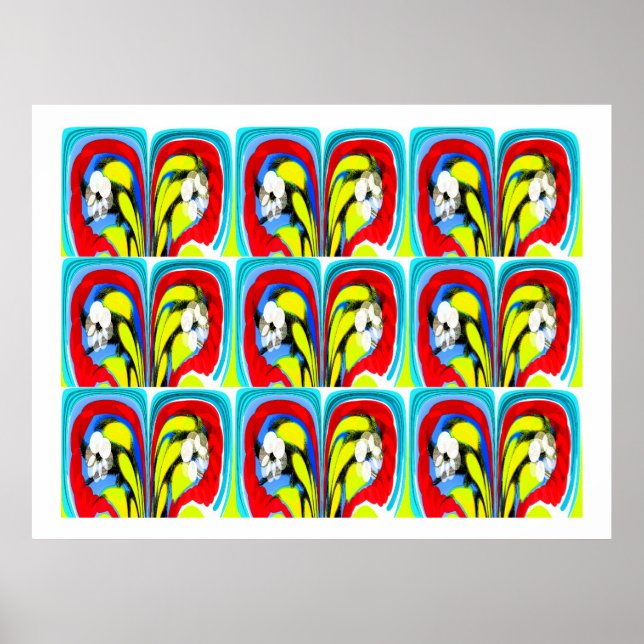 Poster Calor tropical (Frente)