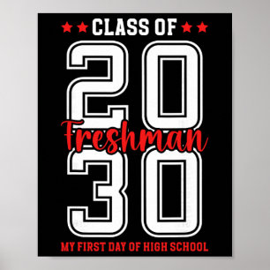 Poster Calouro Cl De 2030 Meu Primeiro Dia Na 9ª Série