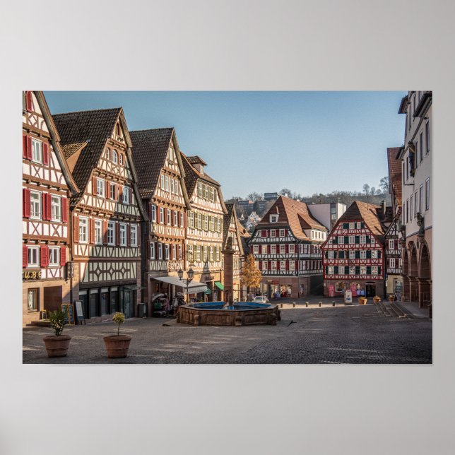 Poster Calw Floresta Negra (Frente)