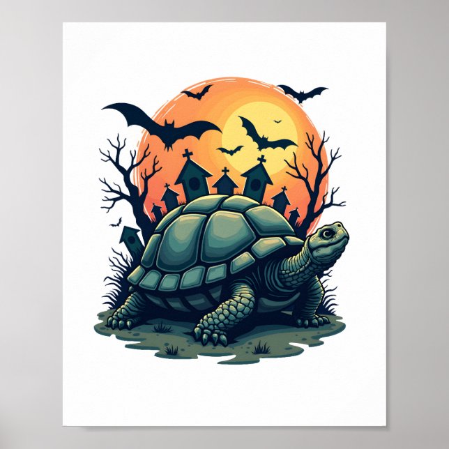 Poster Cama de Gritares Tartaruga (Frente)