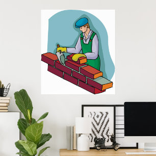 Poster Camada De Galho No Trabalho