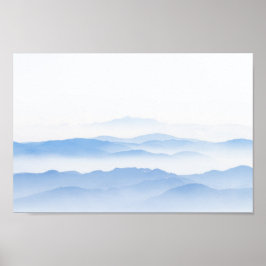 Poster Camadas do vale do Foggy