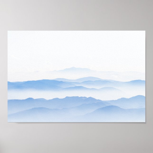 Poster Camadas do vale do Foggy (Frente)