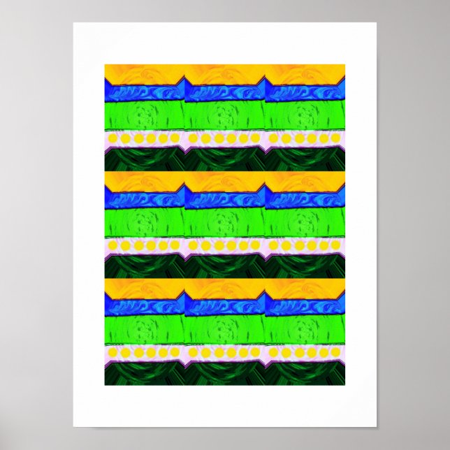 Poster Camadas naturais (Frente)