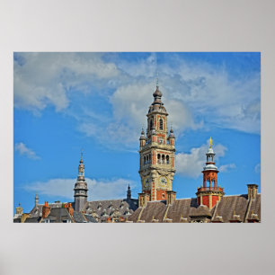Poster Câmara de Comércio da cidade de Lille, França