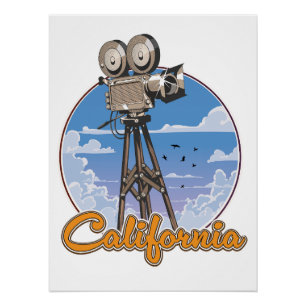 Póster Câmara de Filme da Califórnia