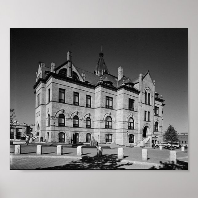 Póster Câmara Municipal, Brockton (Frente)