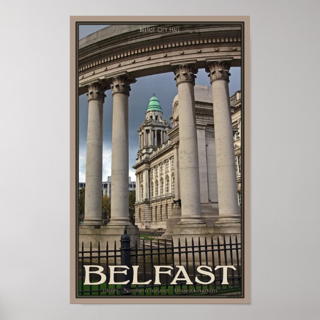 Poster Câmara Municipal de Belfast (Frente)