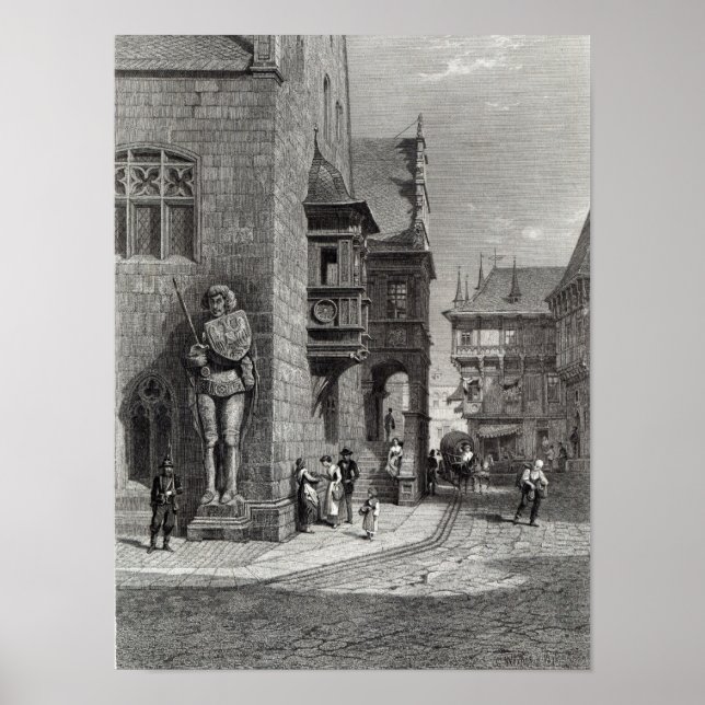 Póster Câmara Municipal de Halberstadt (Frente)