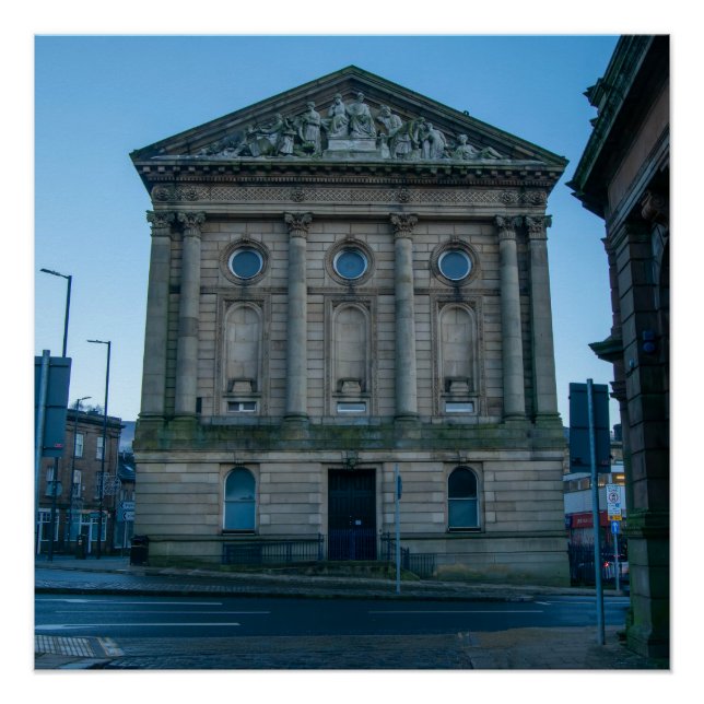 Póster Câmara Municipal de Todmorden (Frente)