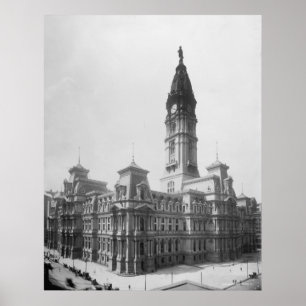 Póster Câmara municipal em Philadelphfia