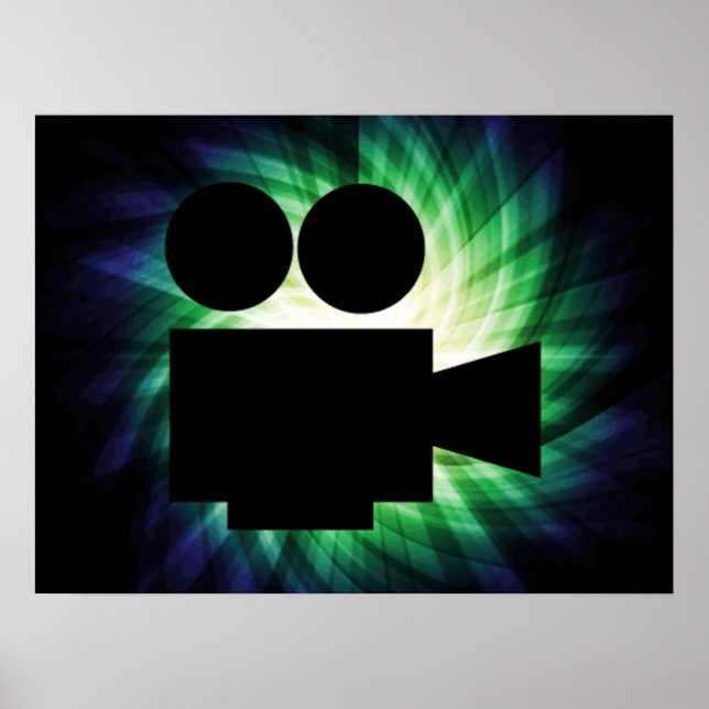 Poster Câmara para filmes legal; Vídeo (Frente)