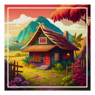 Póster Câmara tradicional filipina-36543