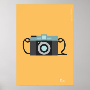 Póster Câmara Vintage
