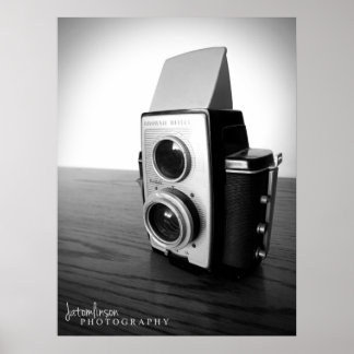 Póster Câmara Vintage - Brownie Reflex 20 Circa 1959