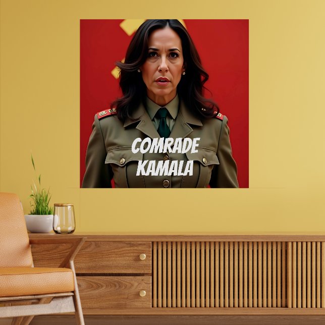 Poster Camarada Kamala 2024 (Sala de Estar 2)