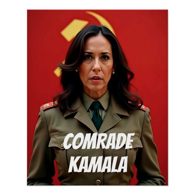 Póster Camarada Kamala 2024 (Frente)