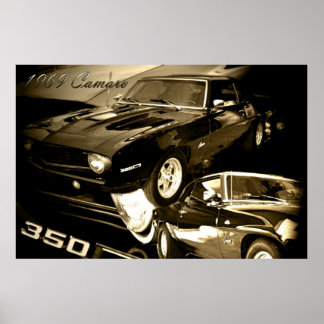 Póster Camaro 1969
