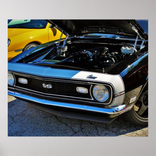 Poster Camaro SS 1969 (Frente)