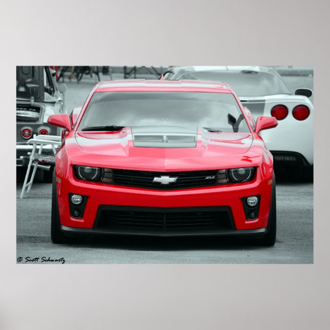 Póster Camaro ZL1 (Frente)
