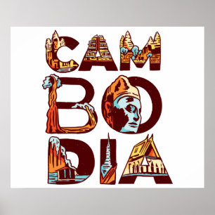 Poster Camboja