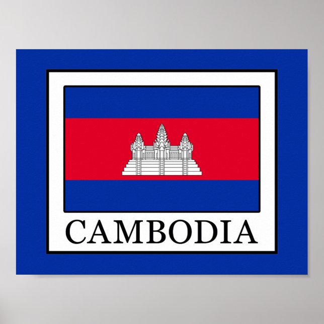 Póster Camboja (Frente)