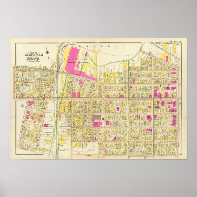 Póster Cambridge Atlas 14 (Frente)