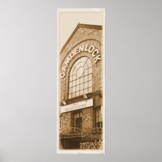 Poster Camden Lock - Londres (Frente)