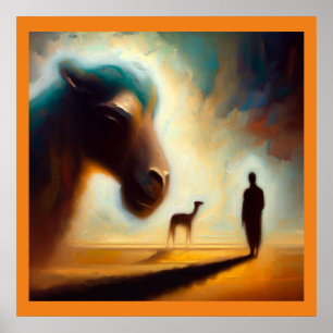 Poster Camel 1 de Animais Espirituosos