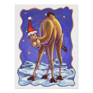 Póster Camel Christmas