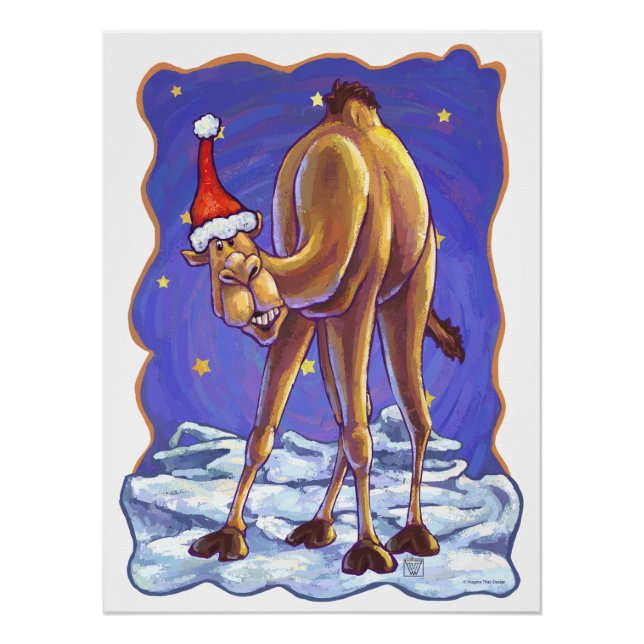 Póster Camel Christmas (Frente)